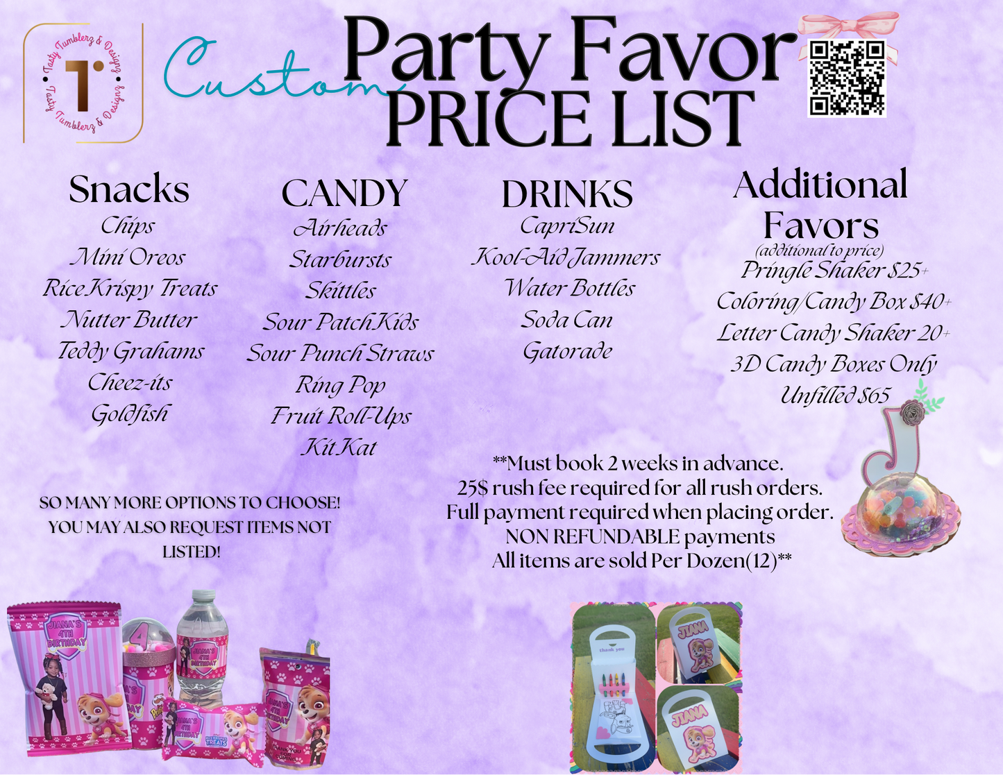 Party Favors Bundle