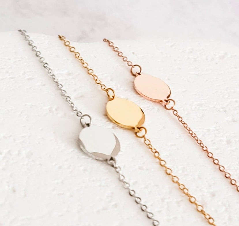 Round Charm Bracelet