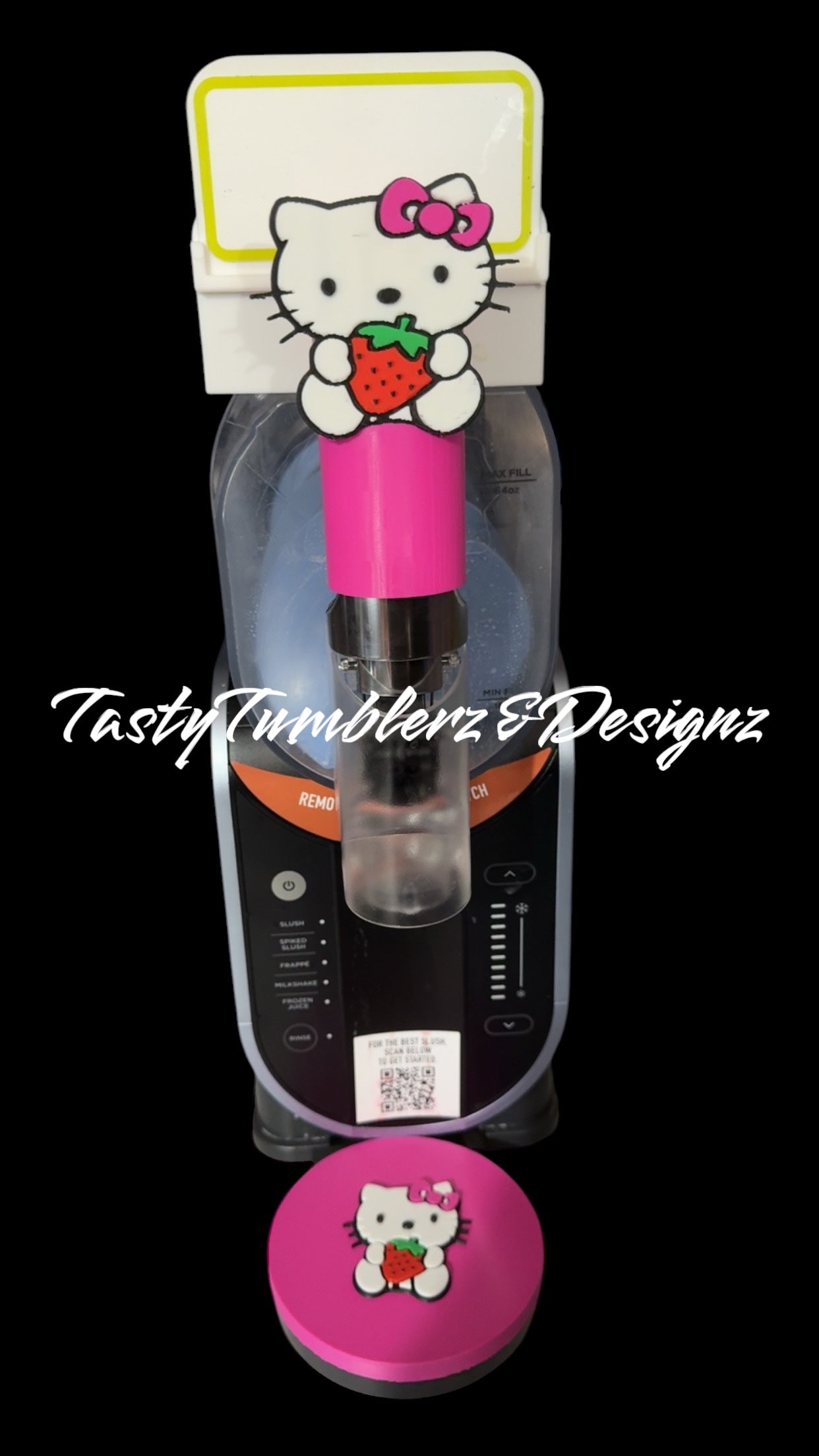 Hello Kitty Ninja Slushi Drip Tray Insert & Custom Handle Cover