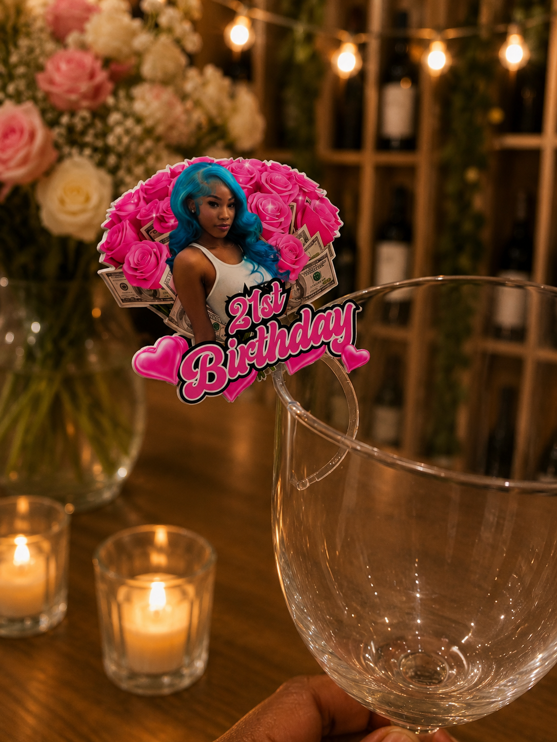 Custom Acrylic Drink Stirrers/Drink Charm