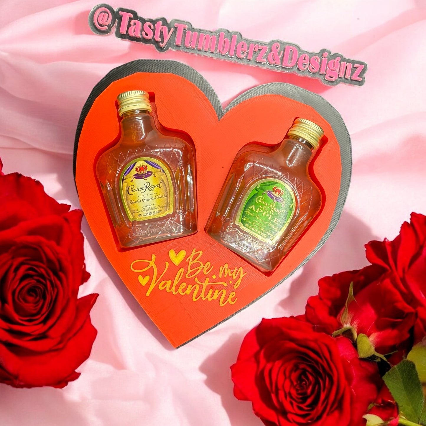 Crown Royal Heart Shaped Box
