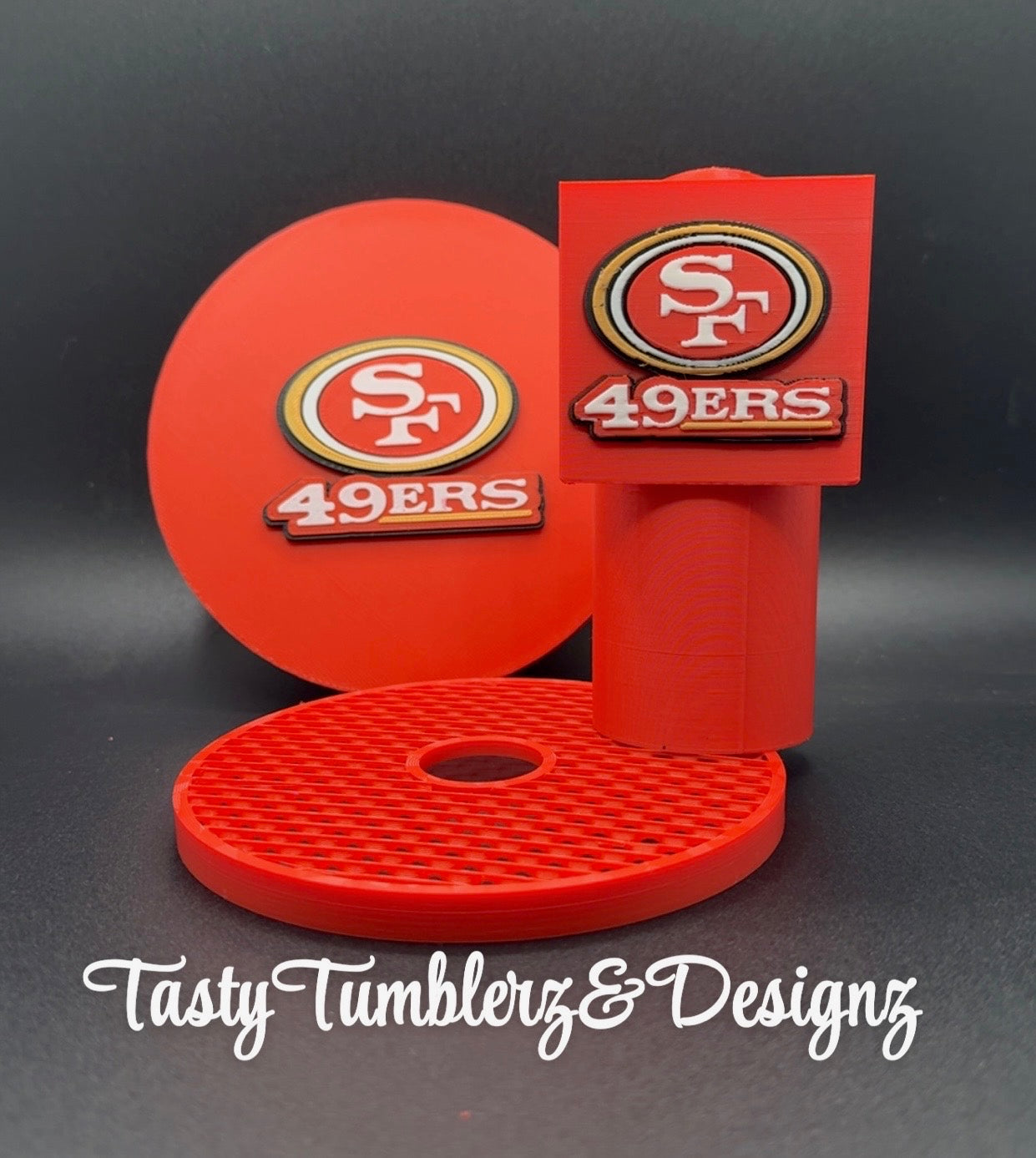 49ers Ninja Slushi Drip Tray Insert & Custom Handle Cover