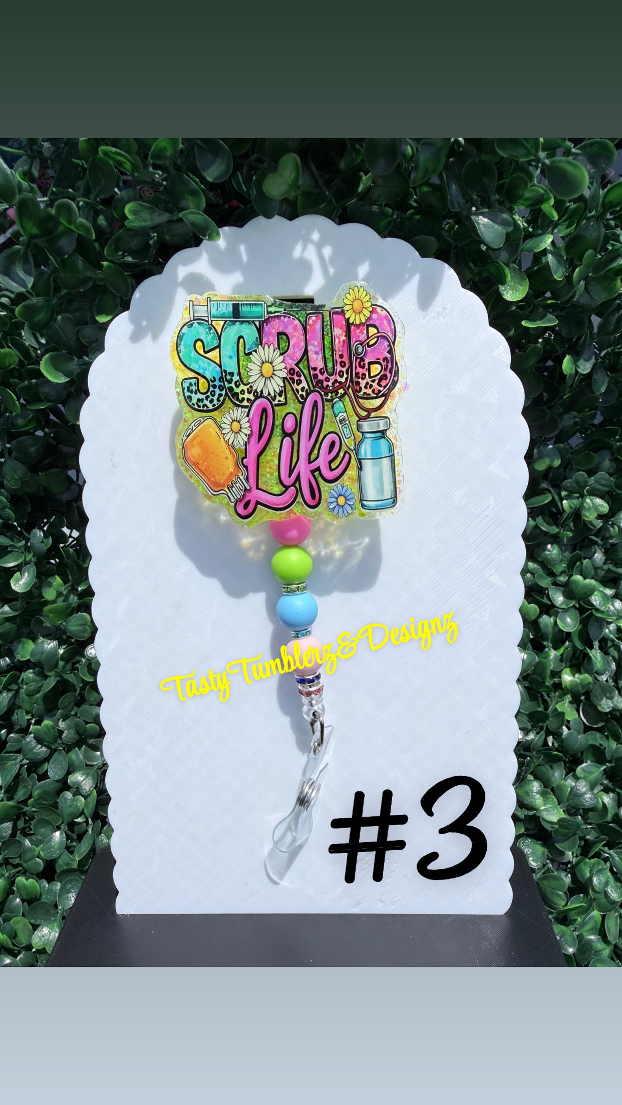 Acrylic Badge