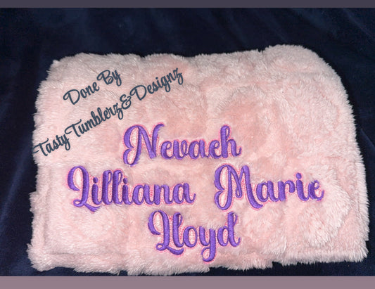 Personalized Baby Blanket