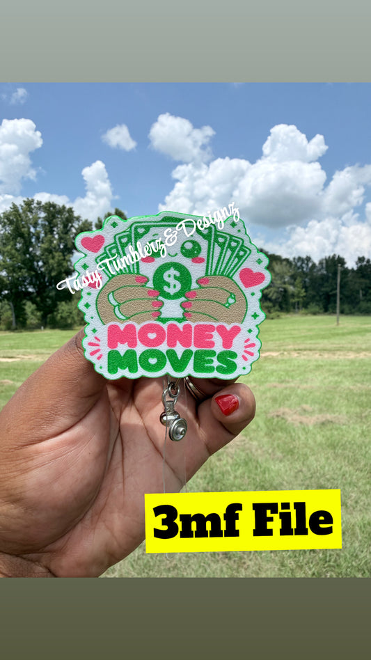Money Move Badge.3mf