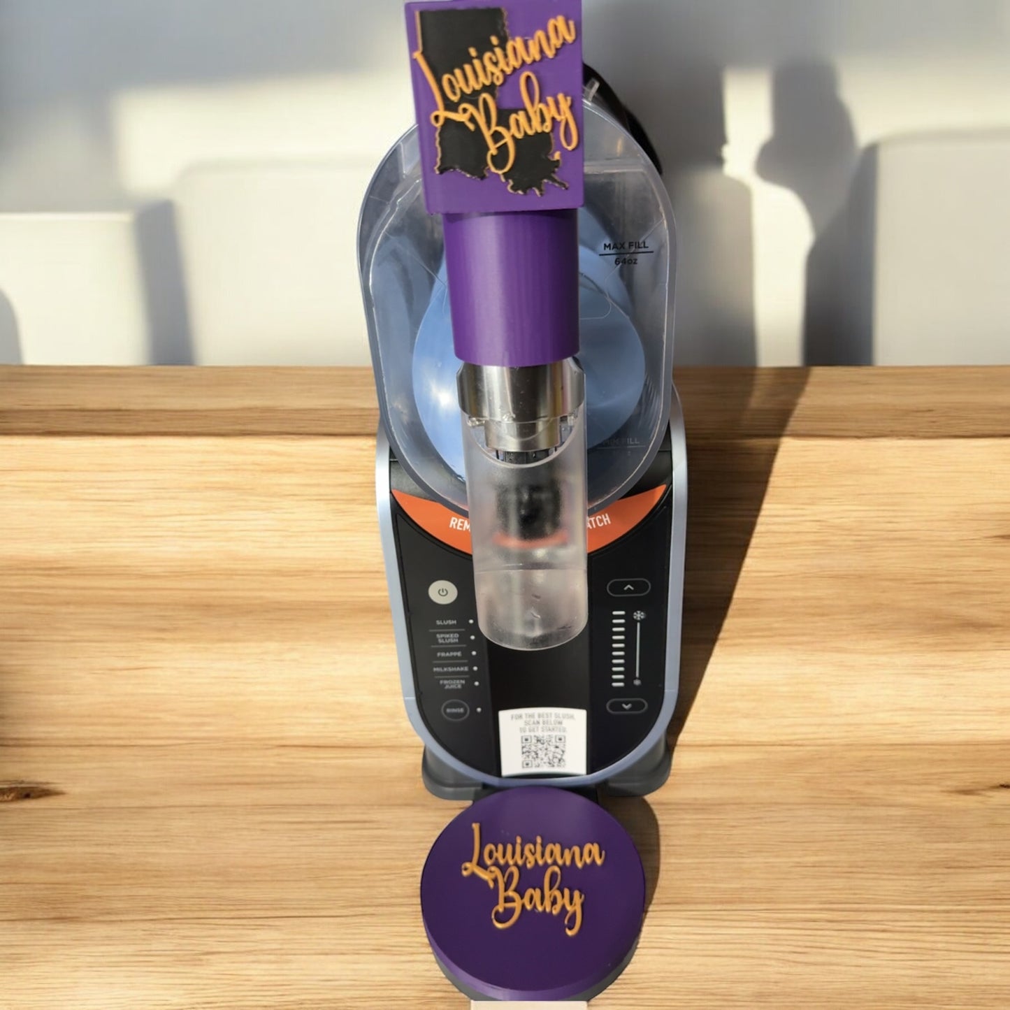 Drink Responsibly Ninja Slushi Drip Tray Insert & Custom Handle Cover