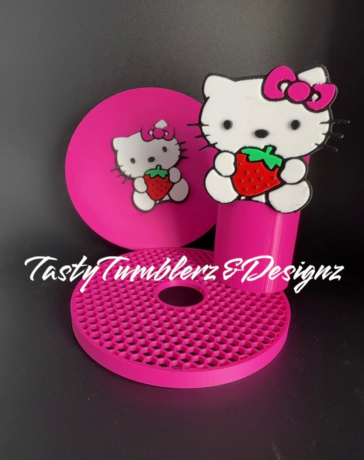 Hello Kitty Ninja Slushi Drip Tray Insert & Custom Handle Cover