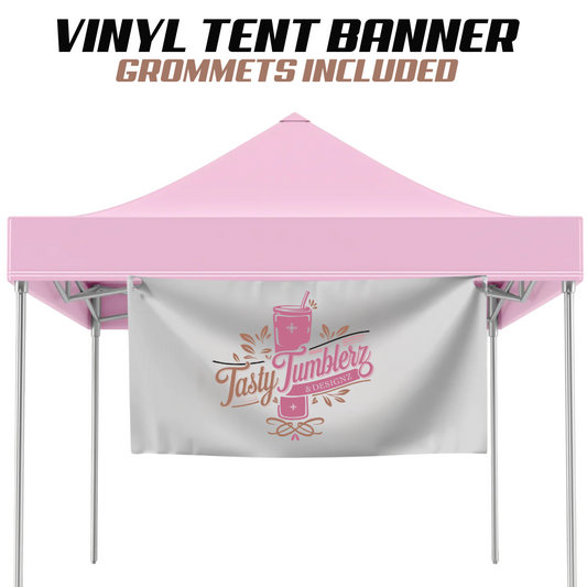 Vinyl Tent Banner